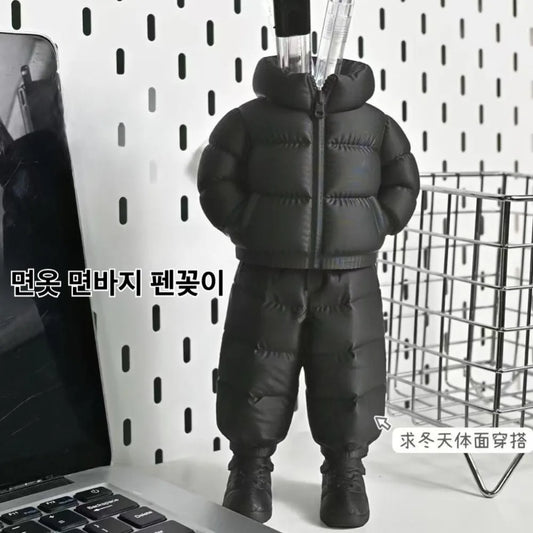 Cute Down Pants Design Pen Holder | Creative 3D Printed Organizer