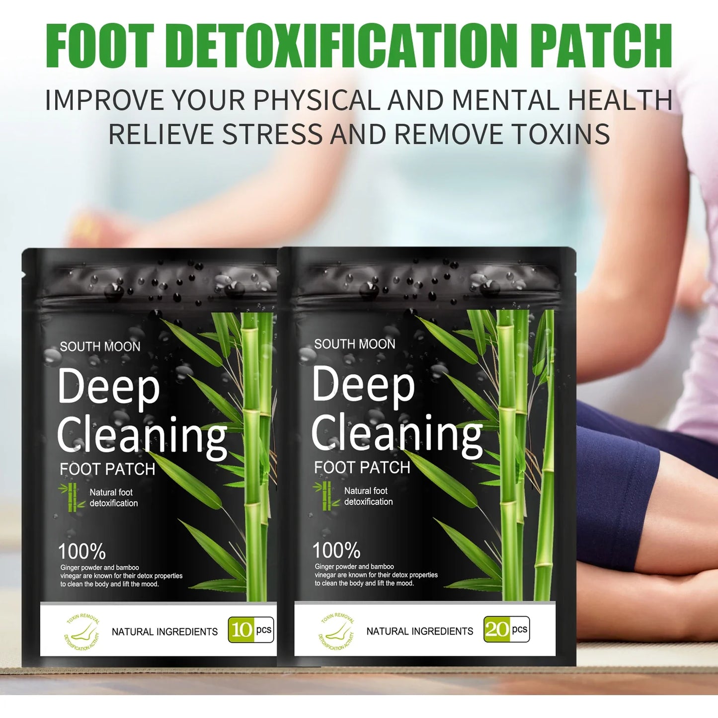 Natural Herbal Foot Pads | Stress Relief & Sleep Aid Solution