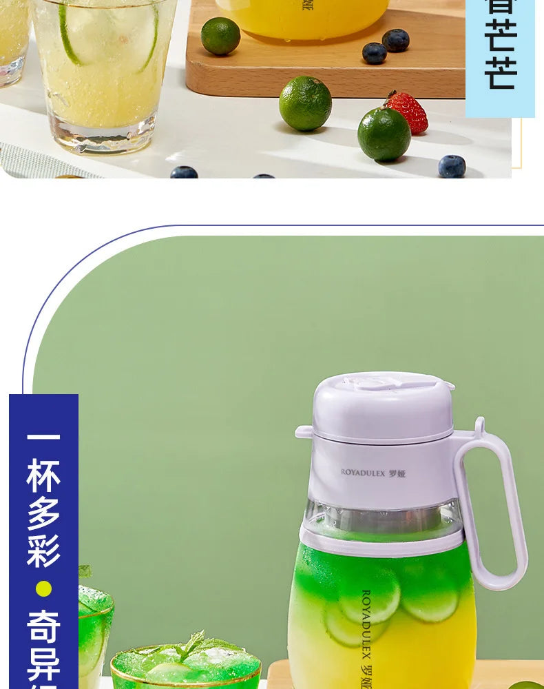 Multi-Function Portable Electric Juicer | 12 Blade Knife Juicer
