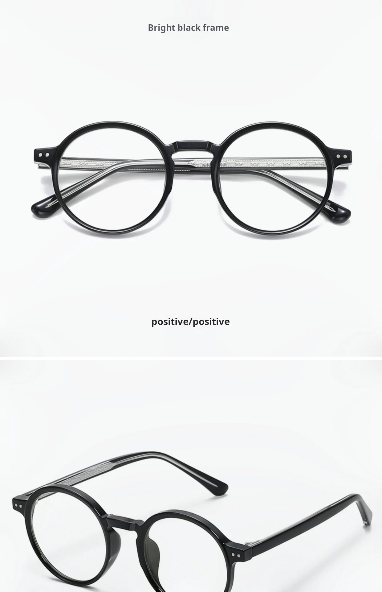 Retro Round Prescription Glasses for Stylish Vision Enhancement