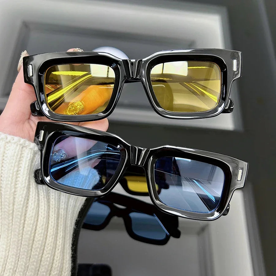 Trendy Square Sunglasses for Men & Women | Luxury Vintage Style