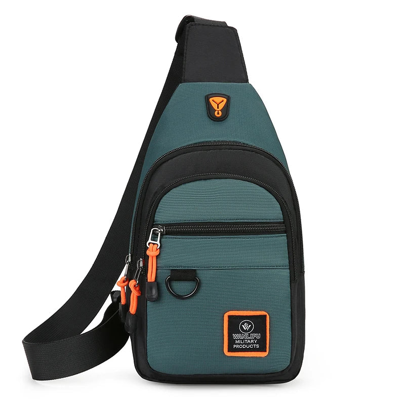 Men's Casual Sling Bag | Versatile Outdoor Chest Crossbody Pouch
