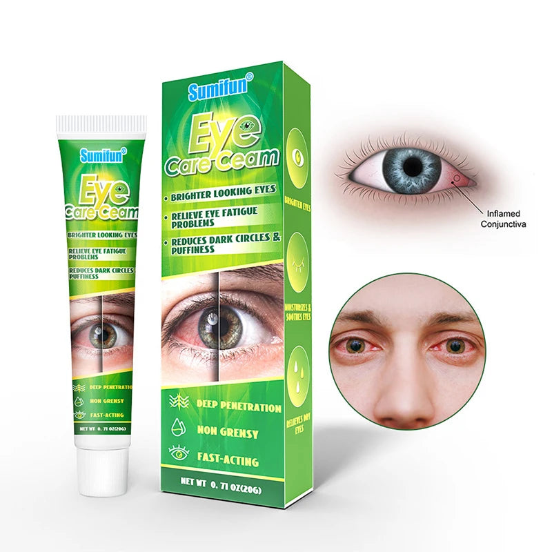 Herbal Eye Care Cream for Dark Circles & Puffiness Relief
