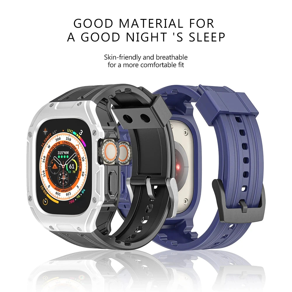 TPU Case and Sport Rubber Strap for 49mm Smartwatch | Durable & Stylish