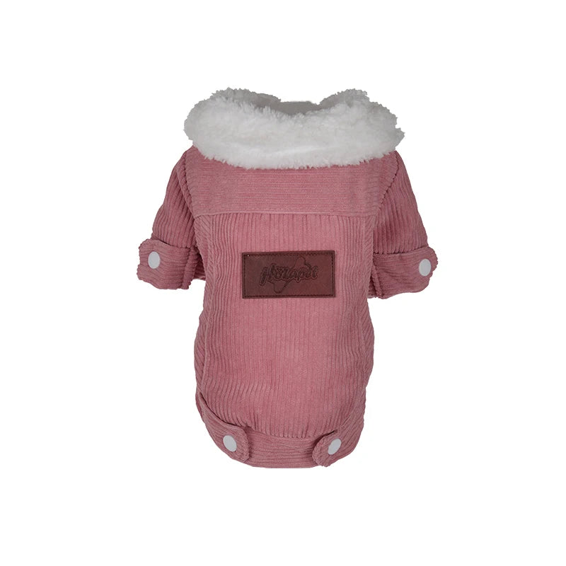 Warm Fleece Jacket for Small Pets | Cozy Autumn Winter Apparel