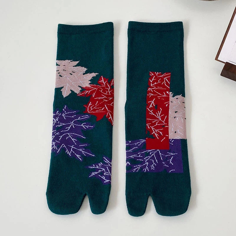 Women's Unique Two-Toe Socks for Flip-Flops | Stylish Comfort