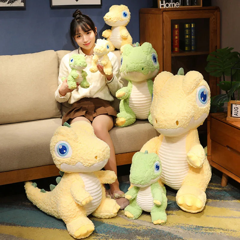 Adorable Squishy Dinosaur Plush Toy | Kawaii Cuddly Companion