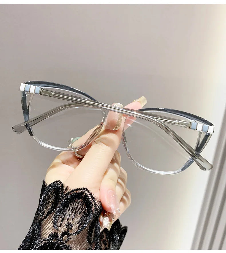 High Definition Anti Blue Light Cat Eye Glasses | Stylish Eye Protection