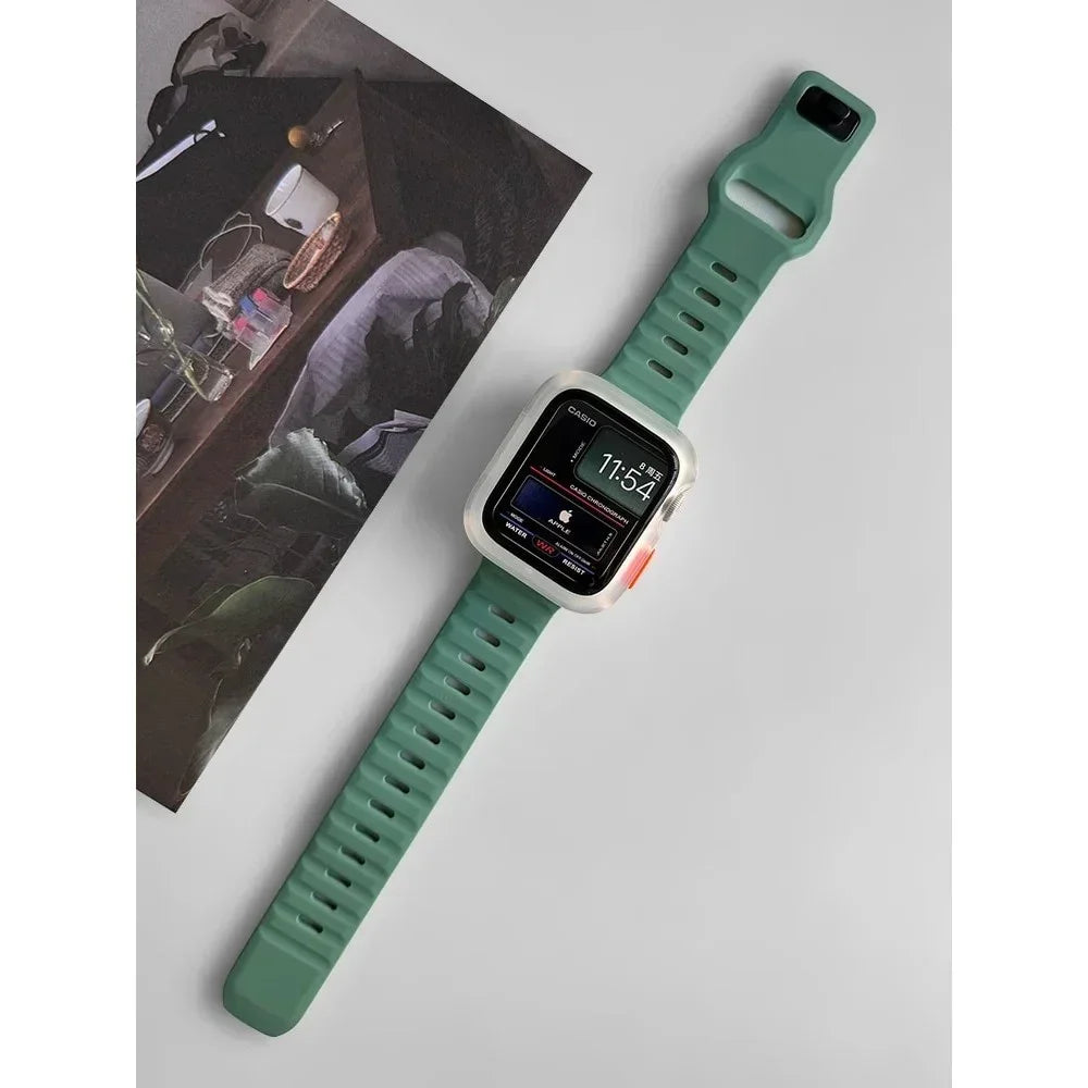 Silicone Case and Strap for Smart Watches | Comfortable & Durable