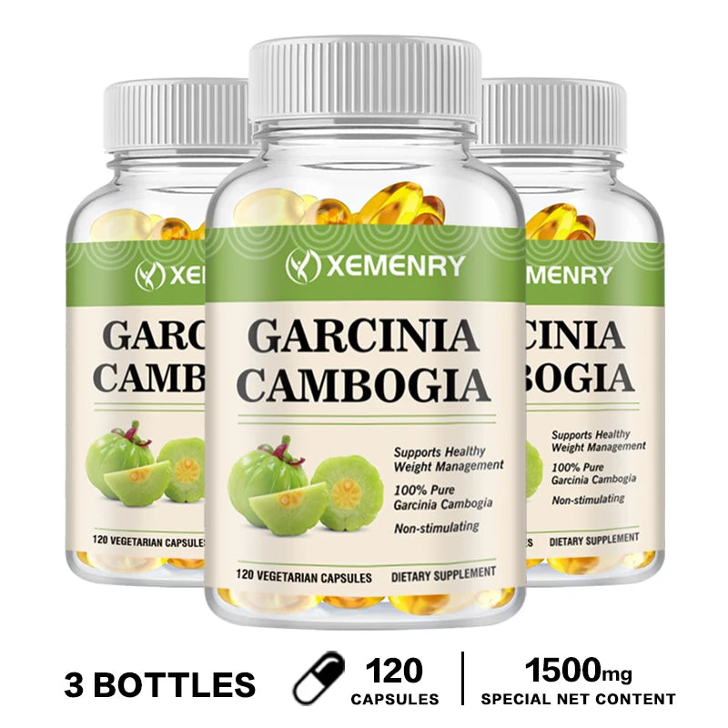 Garcinia Cambogia Capsules for Metabolism & Digestive Health