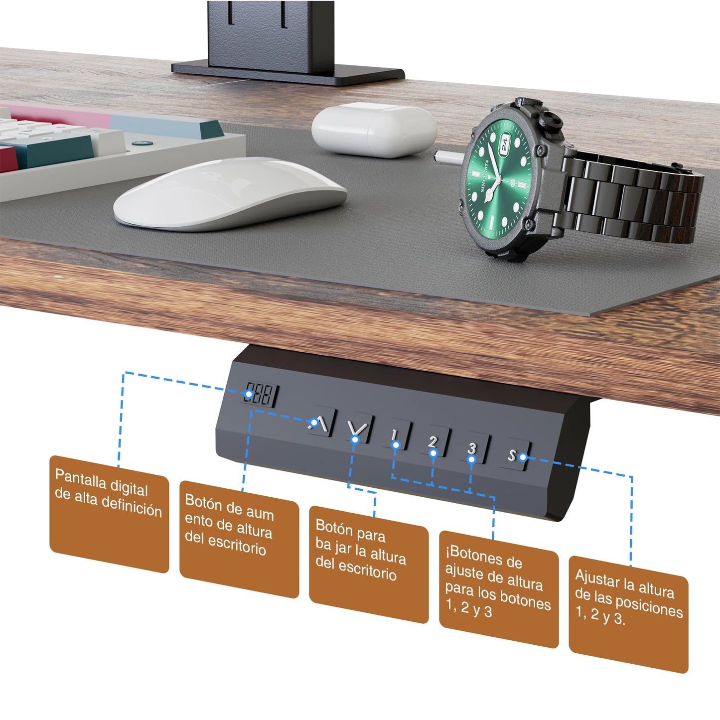 Height Adjustable Standing Desk | Modern Ergonomic Workstation