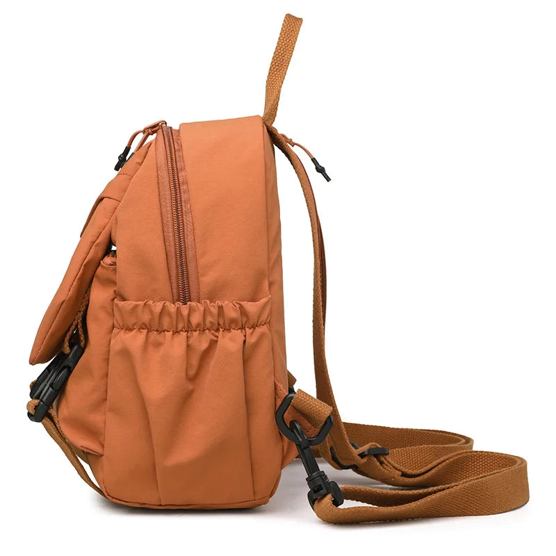 Unisex Lightweight School Backpack | Water-Resistant Nylon Bag