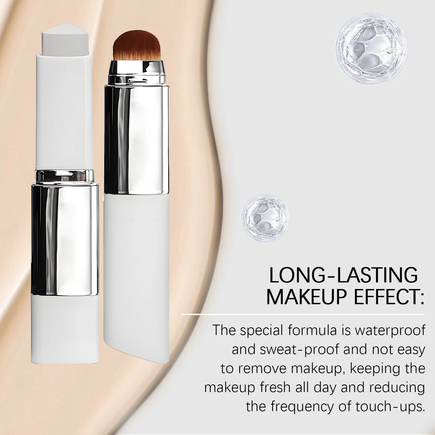 Color Changing Foundation Stick | Waterproof Full Coverage Concealer