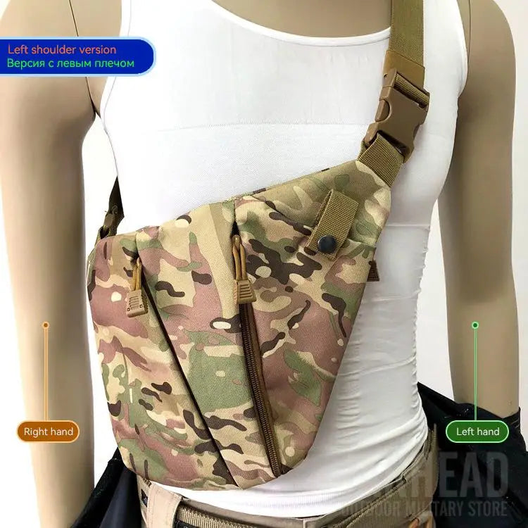 Multifunctional Concealed Tactical Storage Gun Bag | Anti-Theft Design