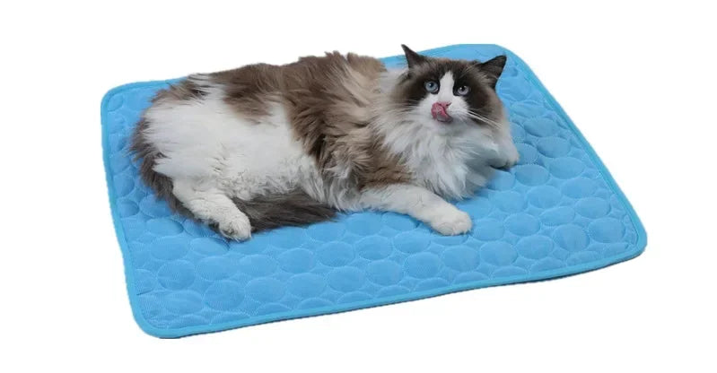 Cooling Pet Ice Pad | Breathable Washable Sleep Mat for Pets