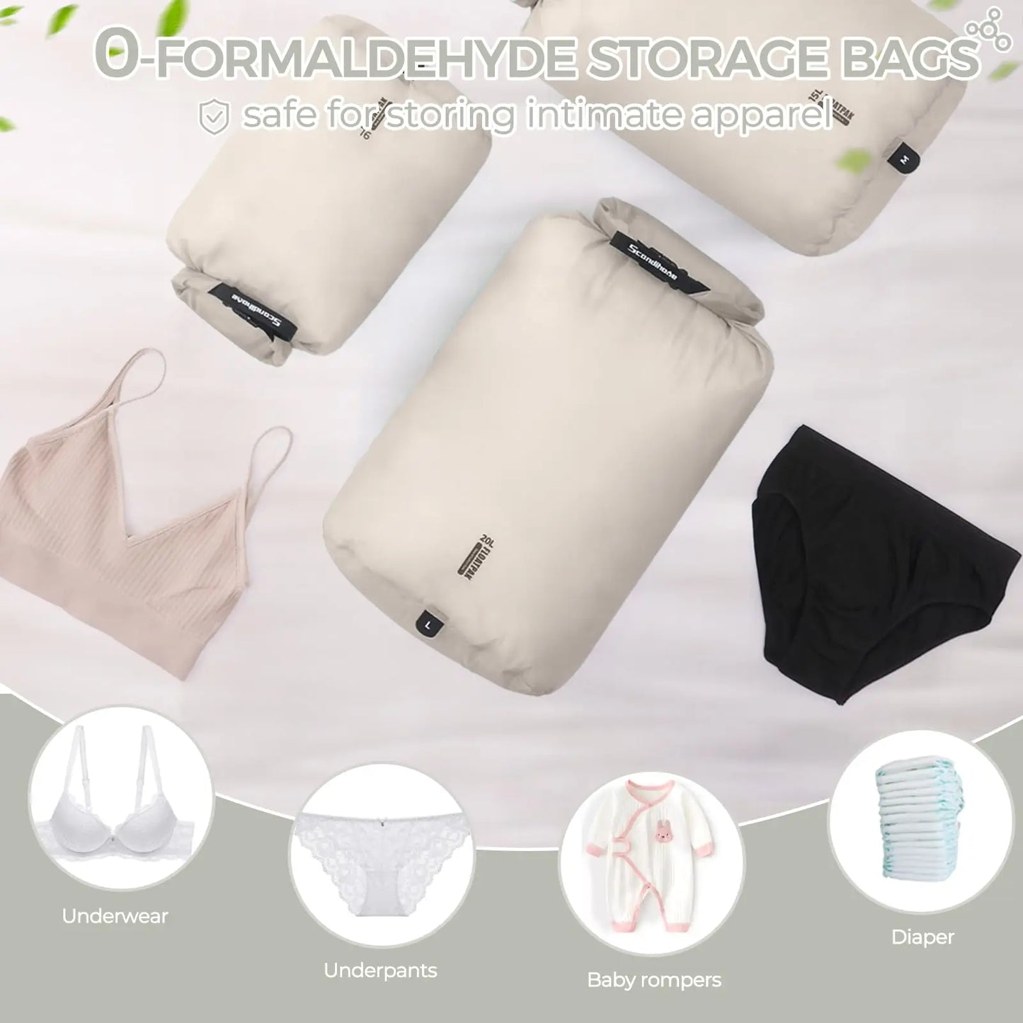 Lightweight Waterproof Dry Bag | Ultralight Travel Packing Organizer