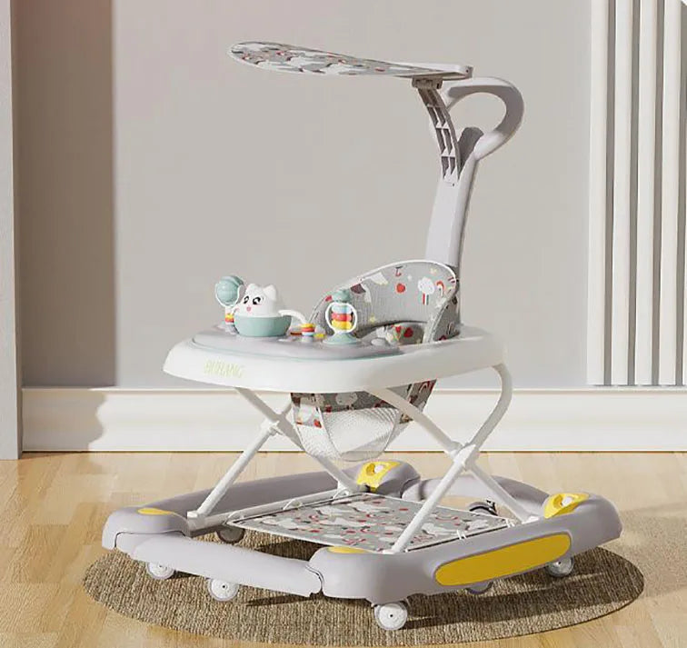 Multi-Functional Baby Walker with Awning | Safe & Fun Mobility