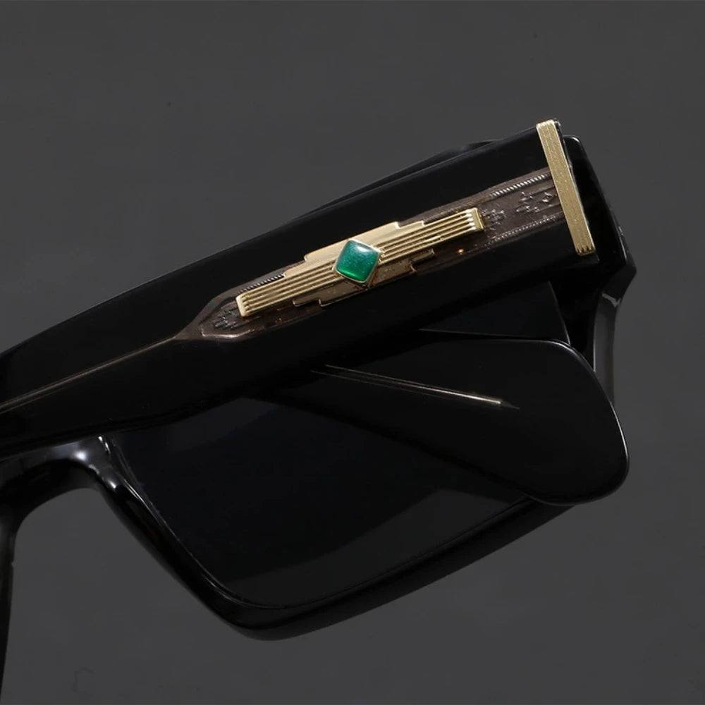 Vintage Thick Frame Sunglasses | Retro Square Shades for All