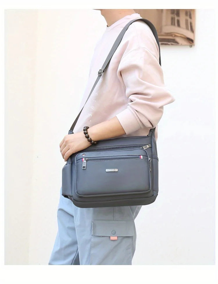 Men's Lightweight Travel Sling Bag | Large Capacity Crossbody