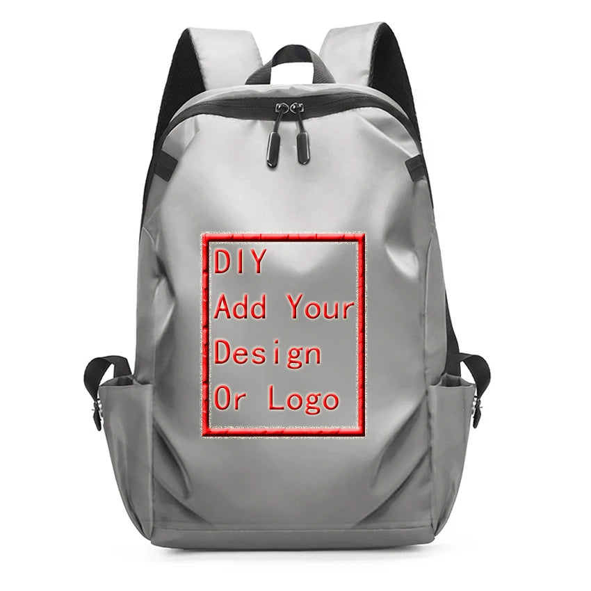 Cute Waterproof Men's Business Laptop Backpack with Cat Print