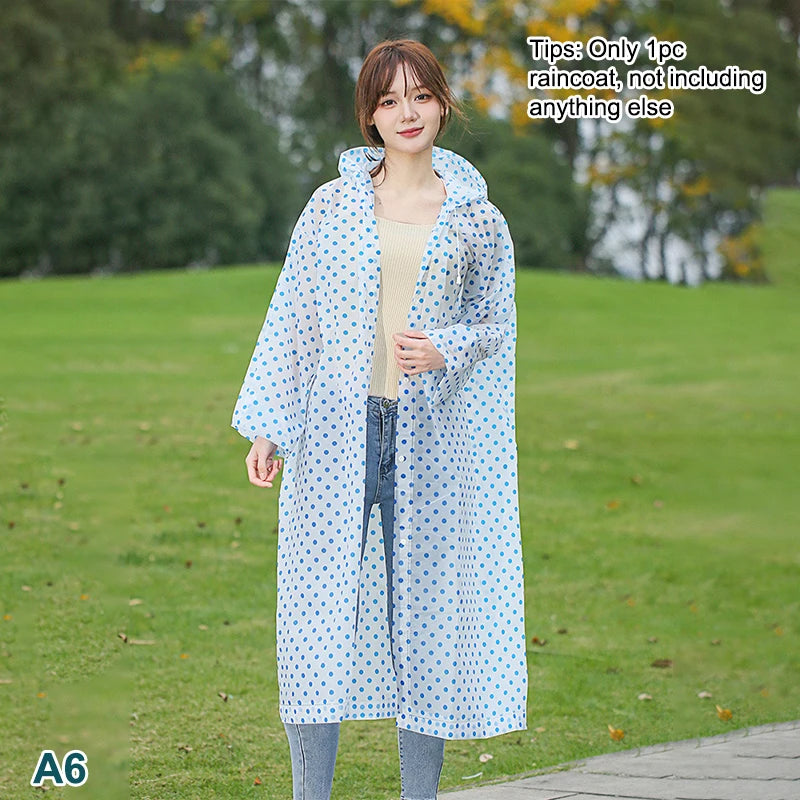 Lightweight Leopard Print Rain Poncho | Packable & Windproof
