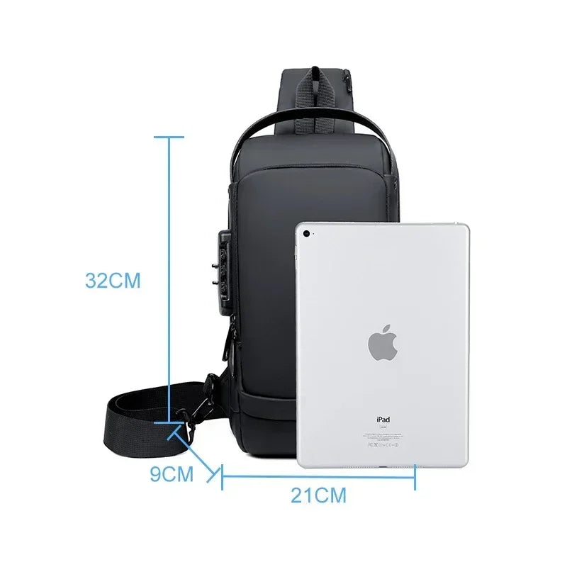 Multifunctional Sling Shoulder Bag | Versatile Travel & School Backpack