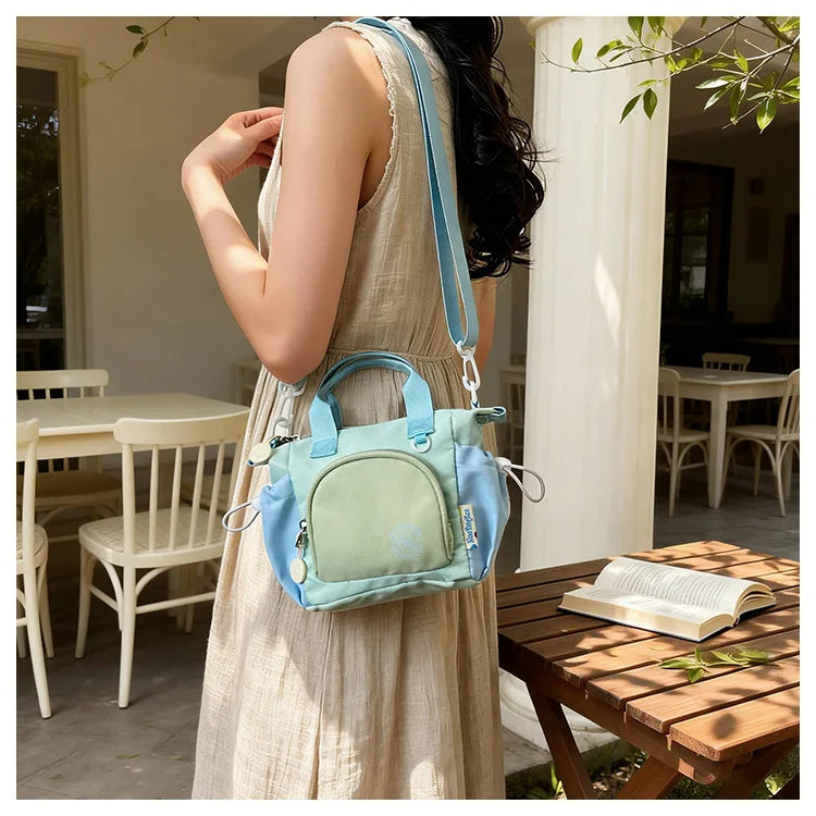 Elegante Bolso de Hombro Color Block | Bandolera Versátil para Mujer