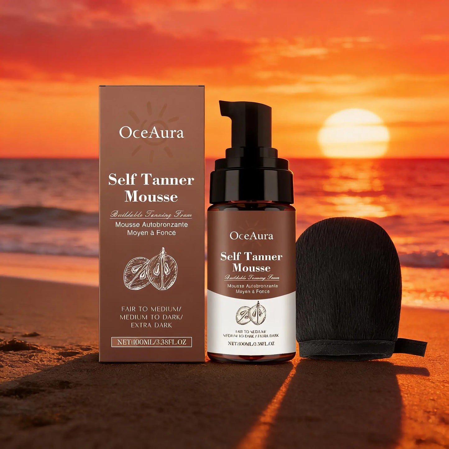 Organic Self Tanning Mousse | Nourishing Sunless Tan Foam