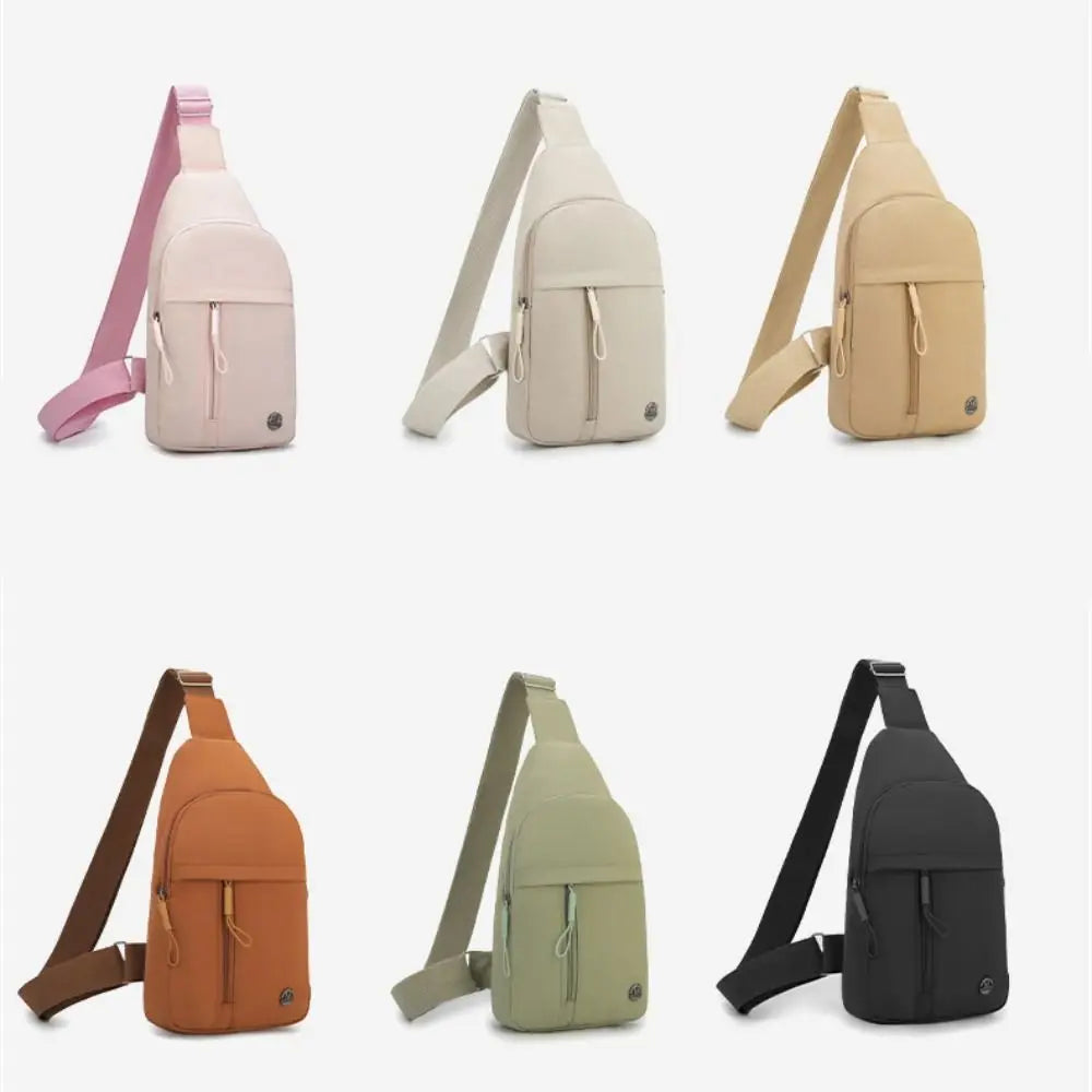 Multifunctional Women's Nylon Chest Bags | Stylish Waist Bag