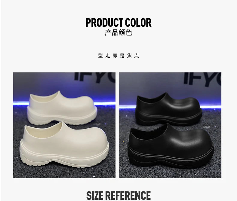 Lightweight Slip-On Chef Shoes for Men & Women | Casual Rain Shoes