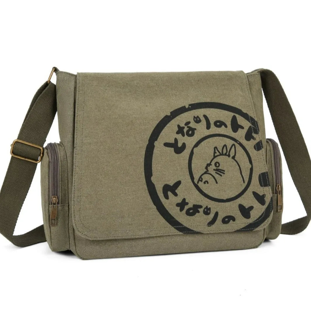Charming Anime Canvas Bags | Totoro & Chinchilla Designs