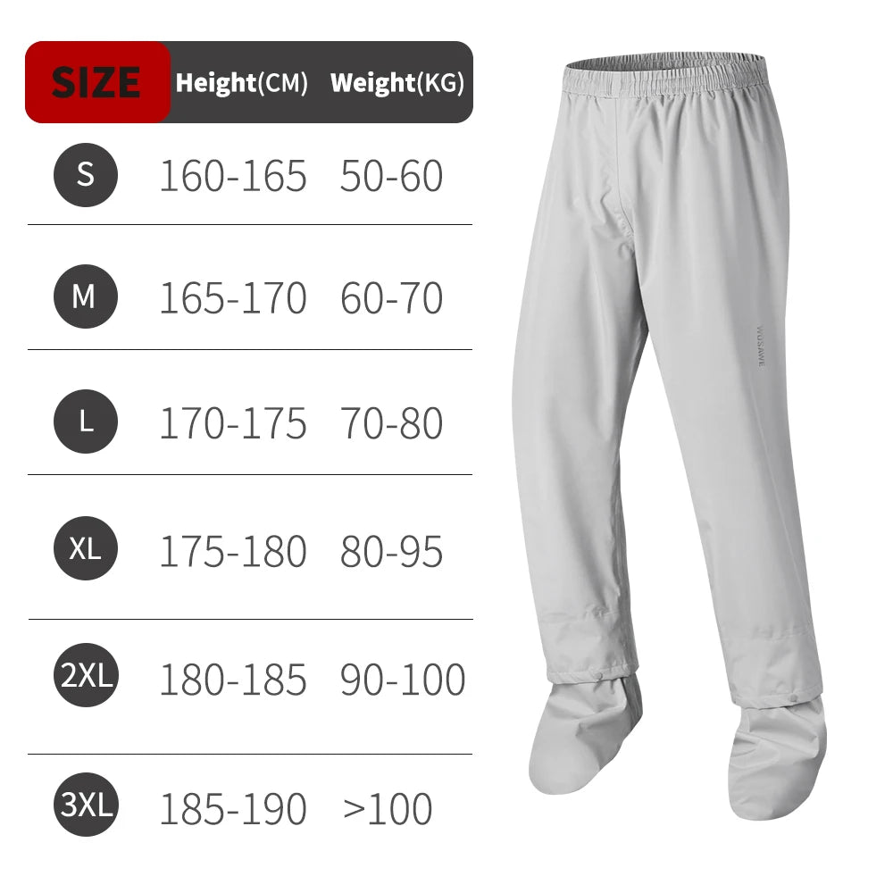 Pantalones de Exterior Impermeables Transpirables | Ideales para Senderismo y Ciclismo