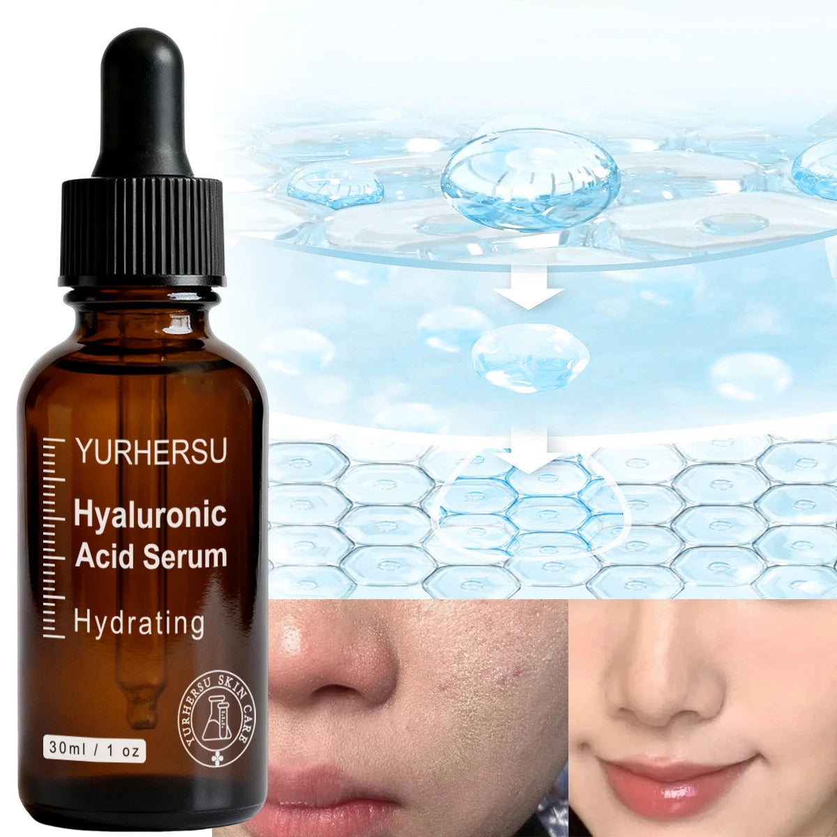 3.0% Hyaluronic Acid Serum | Deep Hydration & Anti-Wrinkle