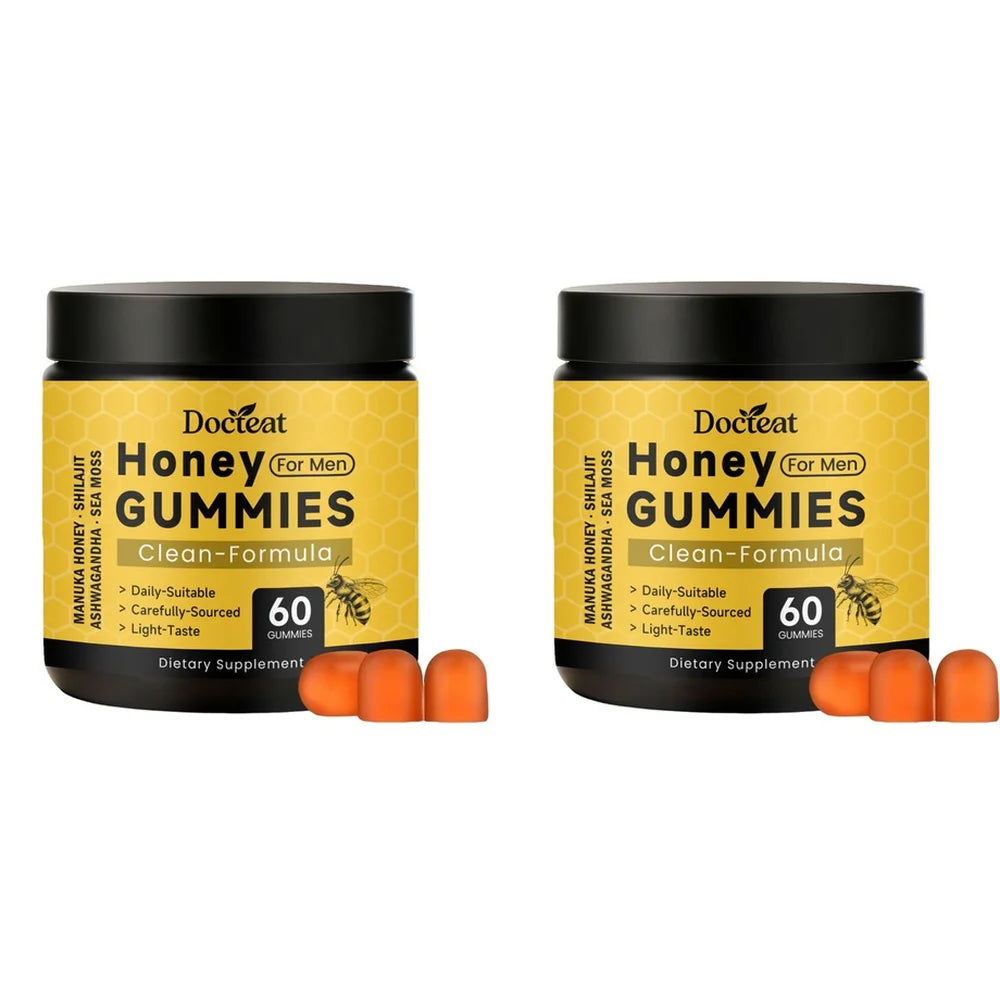 Daily Stress Relief Gummies for Men | Shilajit & Ashwagandha
