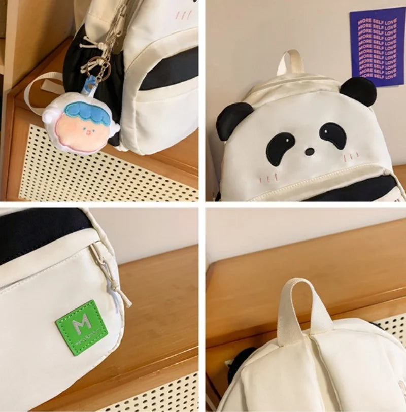 Personalized Name Backpack | Versatile Cartoon Panda Design