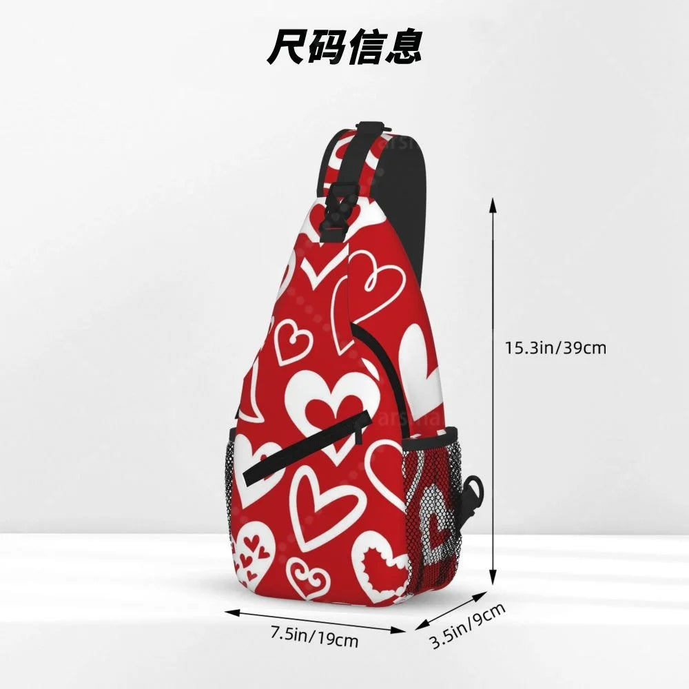 Lightweight Crossbody Sling Bag for Travel & Outdoor Activities