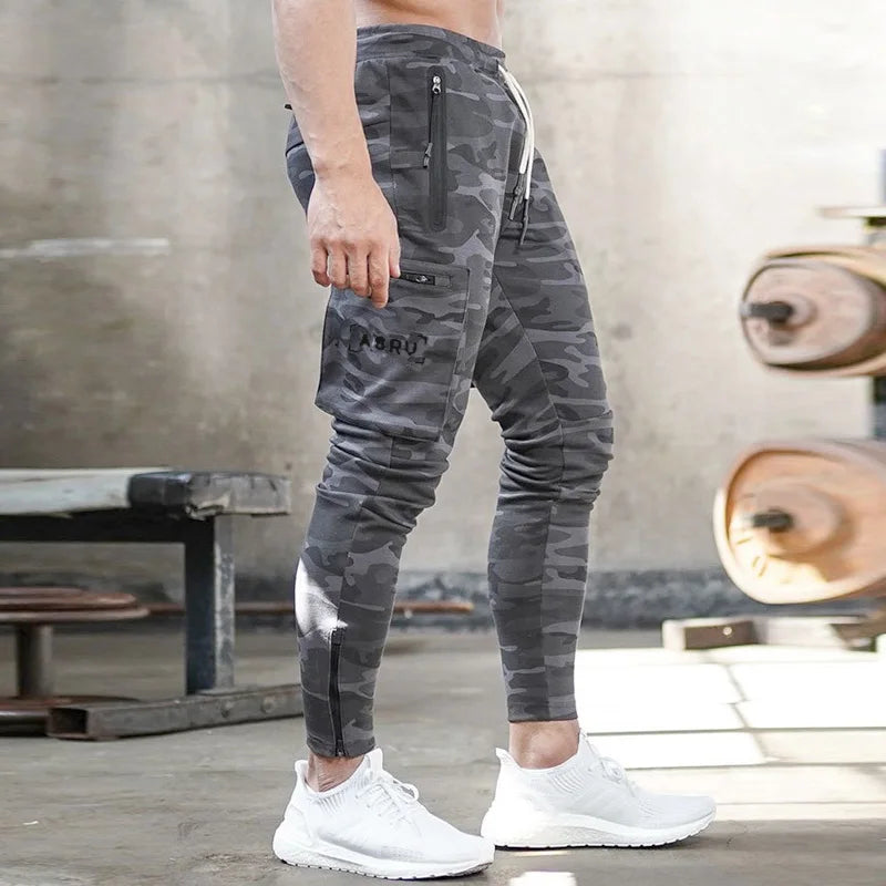 Men's Multi-Pocket Workout Training Pants | Stylish Jogging Sweatpants