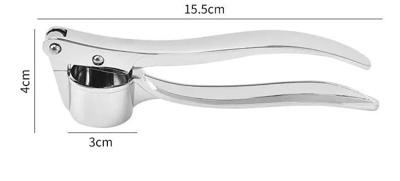 Multifunctional Garlic Press | Durable Stainless Steel Kitchen Tool