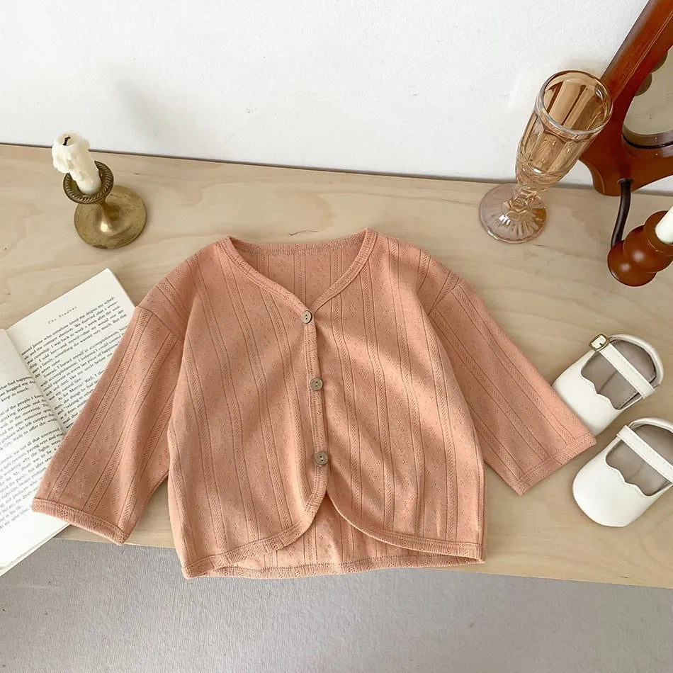 Lightweight Kids Summer Jacket | Stylish Toddler Cardigan Top