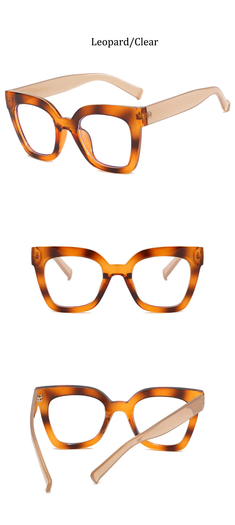 Stylish Cat Eye Optical Lenses Eyeglass Frame for Women