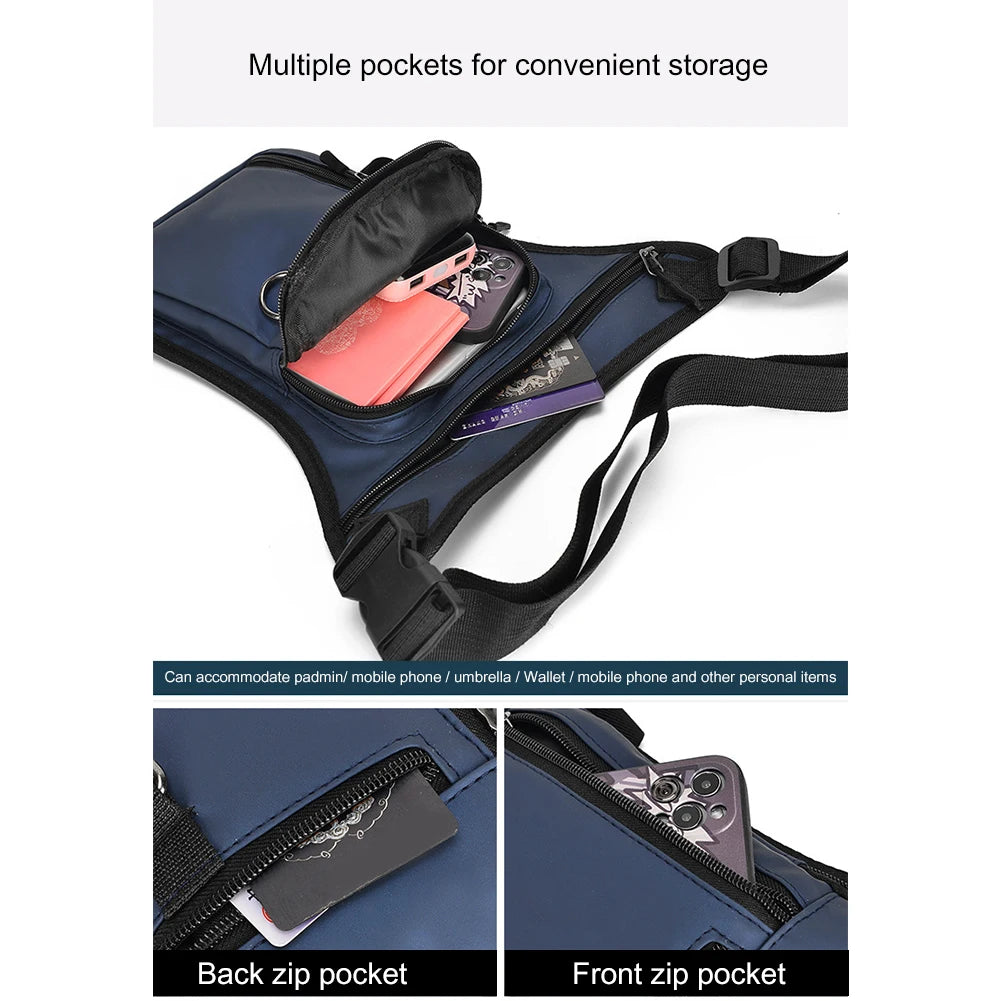 Men's Multifunctional Drop Leg Bag | Stylish Waist Fanny Pack