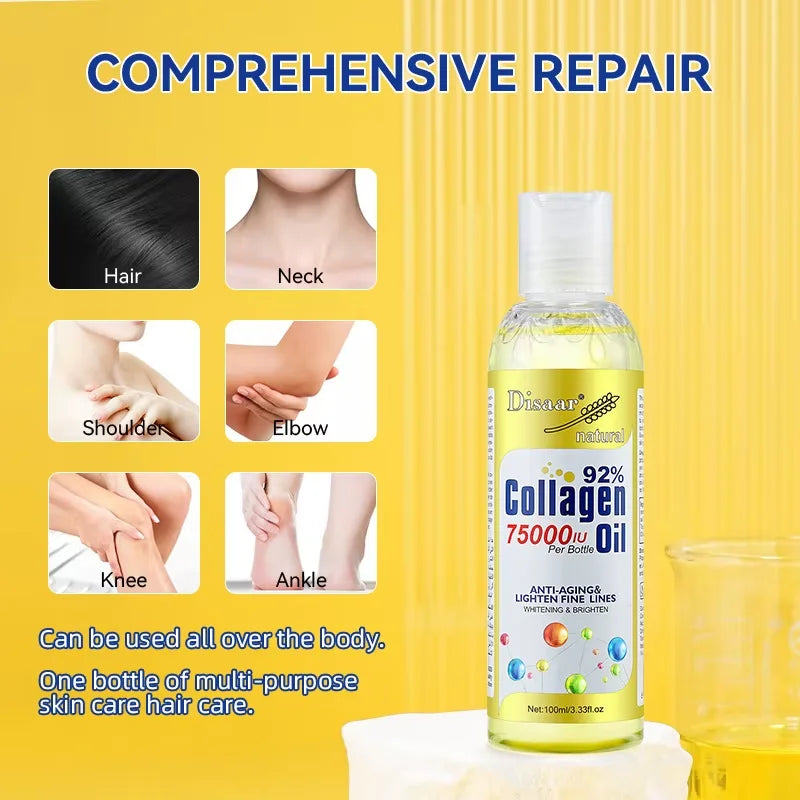 Hydrating Collagen Body Oil | Moisturizing Whole Body Essential Oil