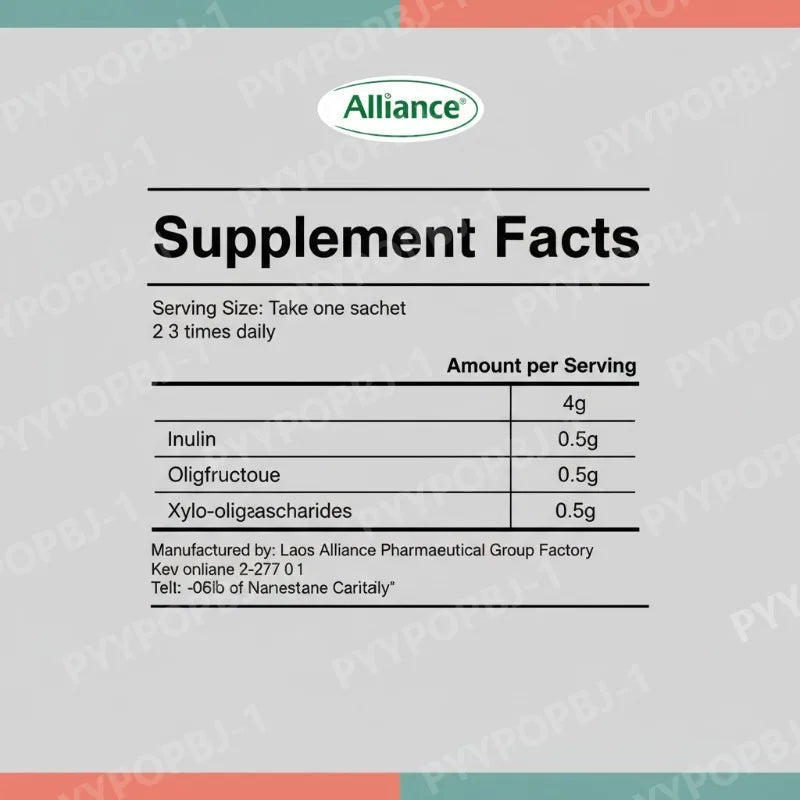 Prebiotic Fiber Powder Supplement for Gut Health | 7 Sachets