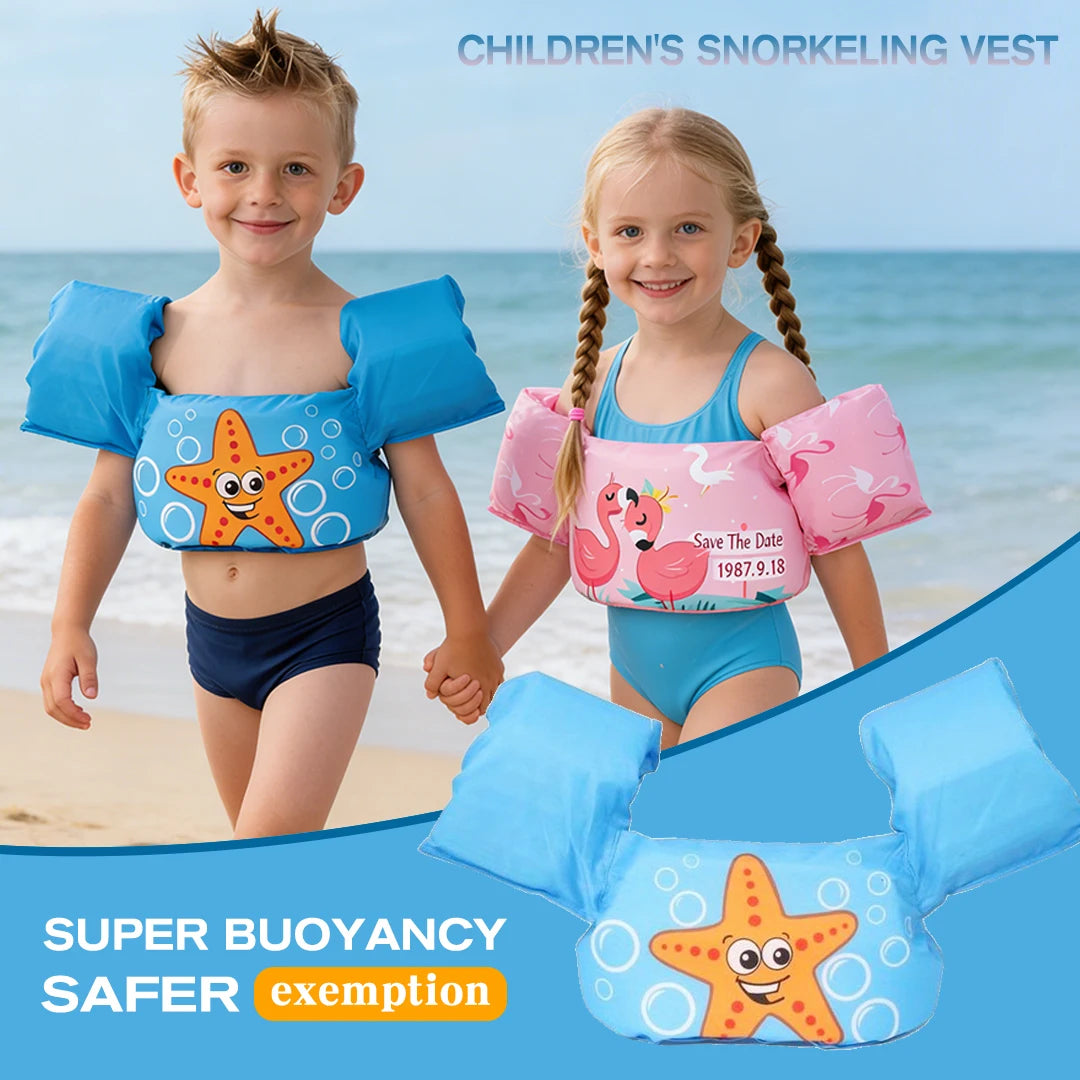 Kids Swim Life Jacket Vest | Safe and Comfortable Swim Aid