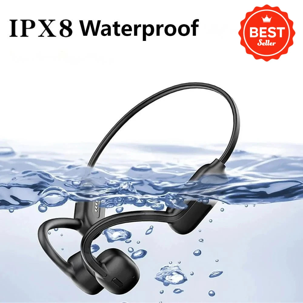 Bone Conduction Earphones | Waterproof Wireless Bluetooth Headset