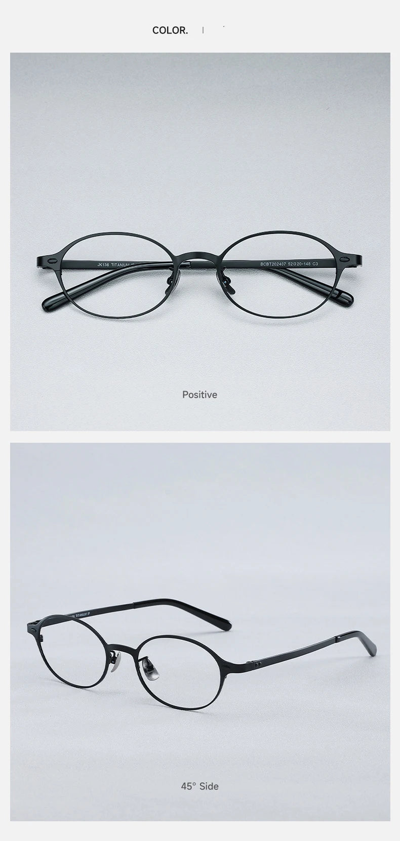 Oval Titanium Photochromic Sunglasses | Elegant Women's Eyewear