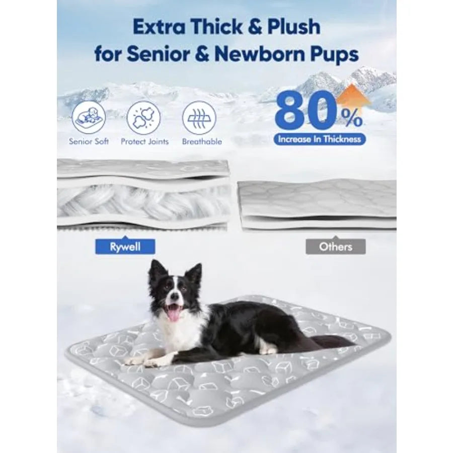 Durable Dog Cooling Mat 2.0 | Waterproof & Spacious for Extra Dogs