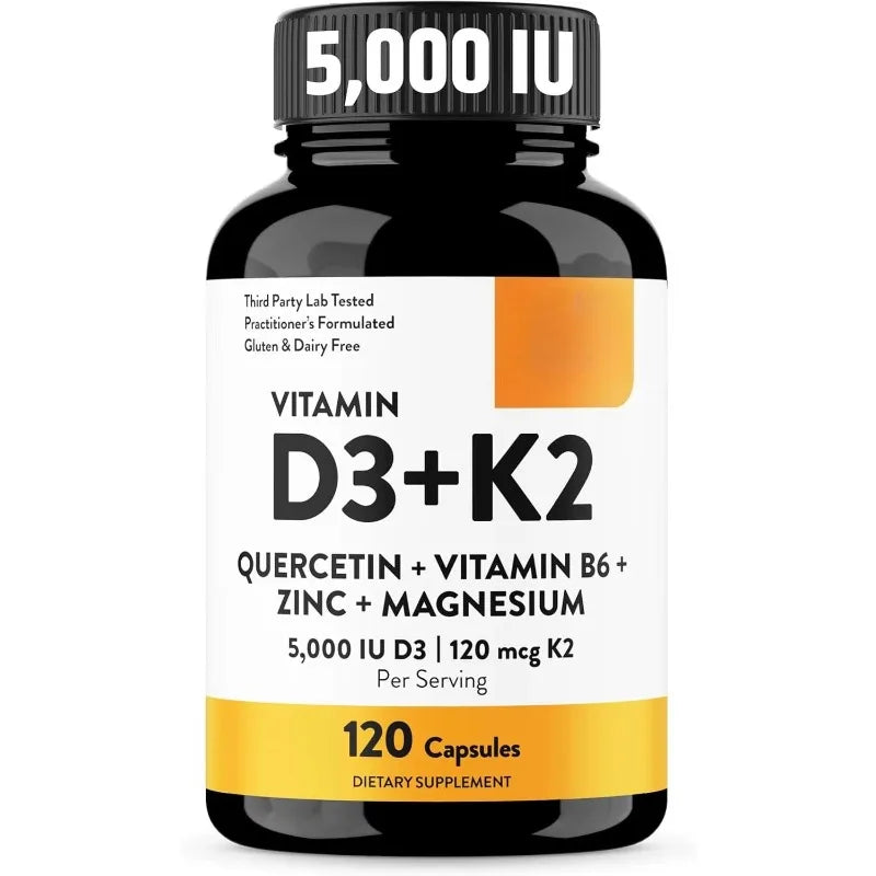 Vitamin D3 K2 Magnesium Supplements | Boost Immune Health