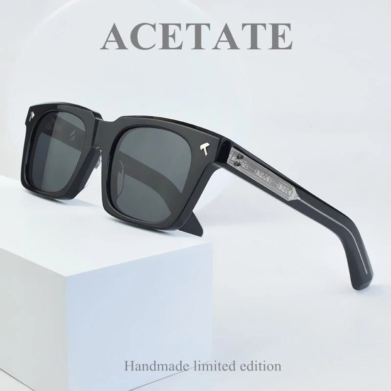 Men's Vintage Acetate Sunglasses | UV400 Stylish Eyewear