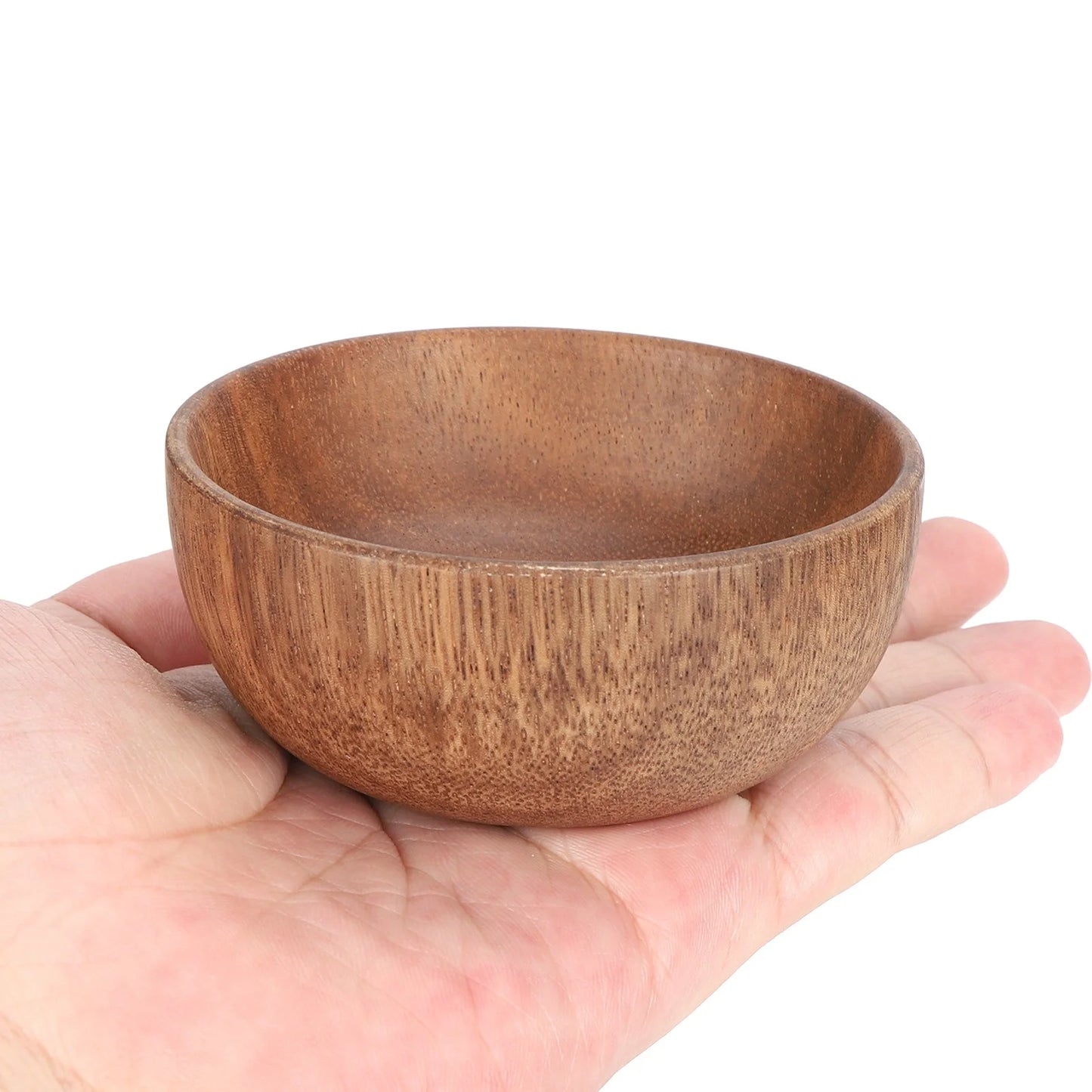 Cuenco de madera ecológico para salsas | Vajilla de cocina versátil
